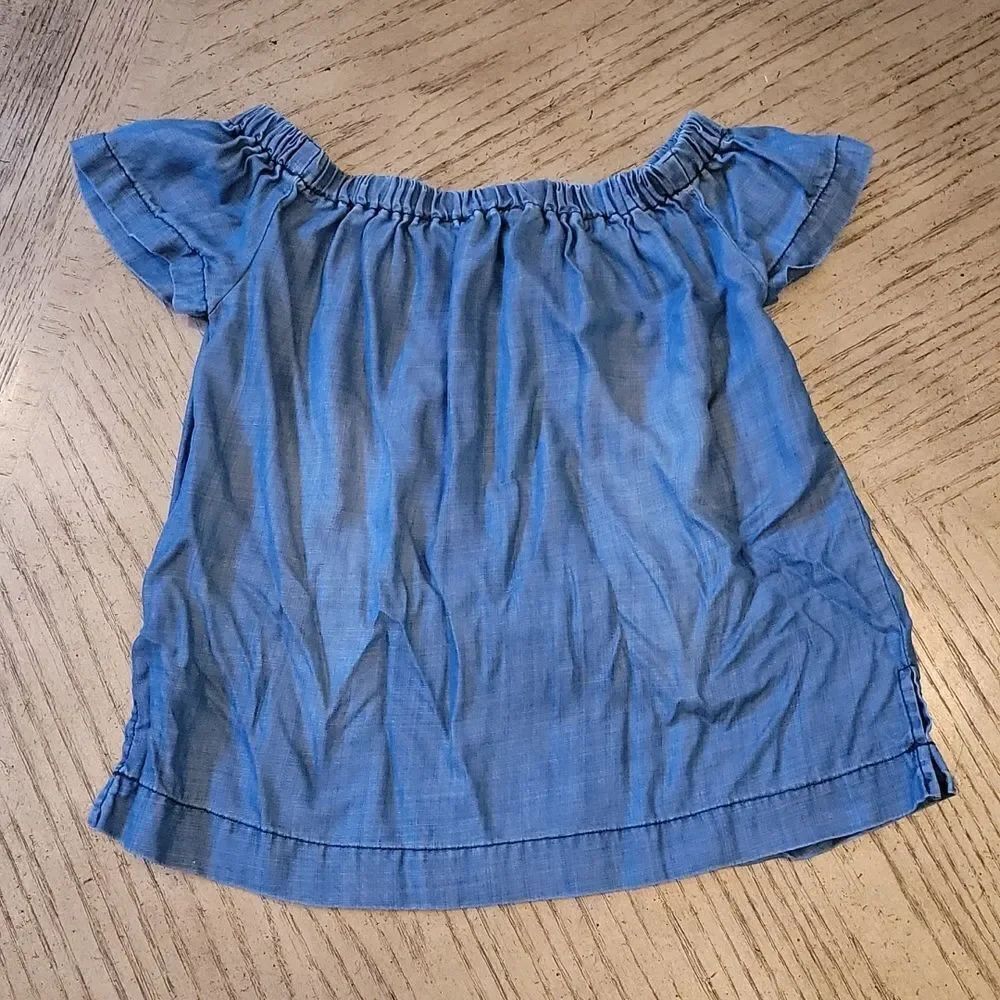DenimāblouseāsizeāSāš - Picture 4 of 4
